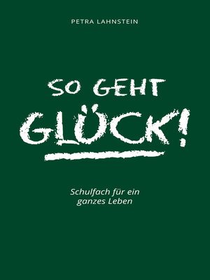cover image of So geht Glück!